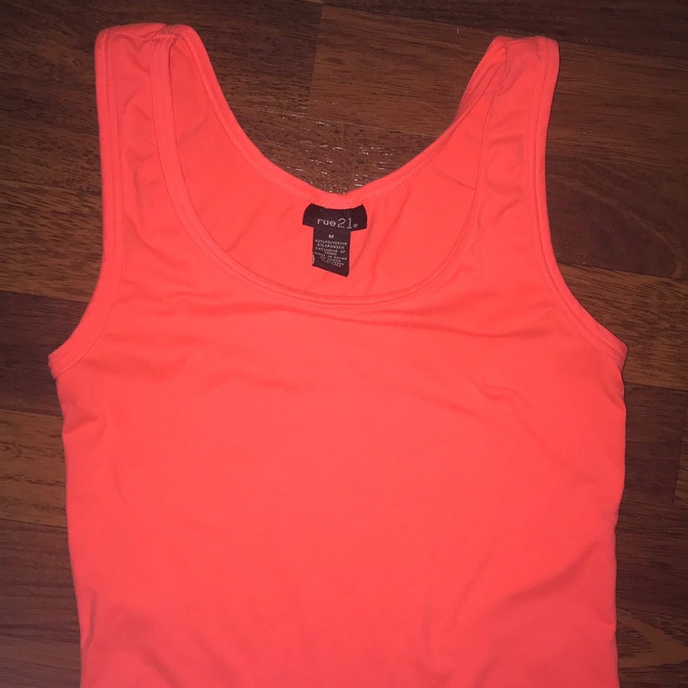 Neon Orange Tank